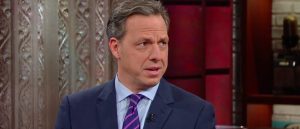Jake Tapper Was Interviewed By Stephen Colbert Last Night. He Immediately Brought Up President Trump.